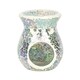 image 1 of Something Different Crackle Effect Oil Burner - Light Blue - One Size