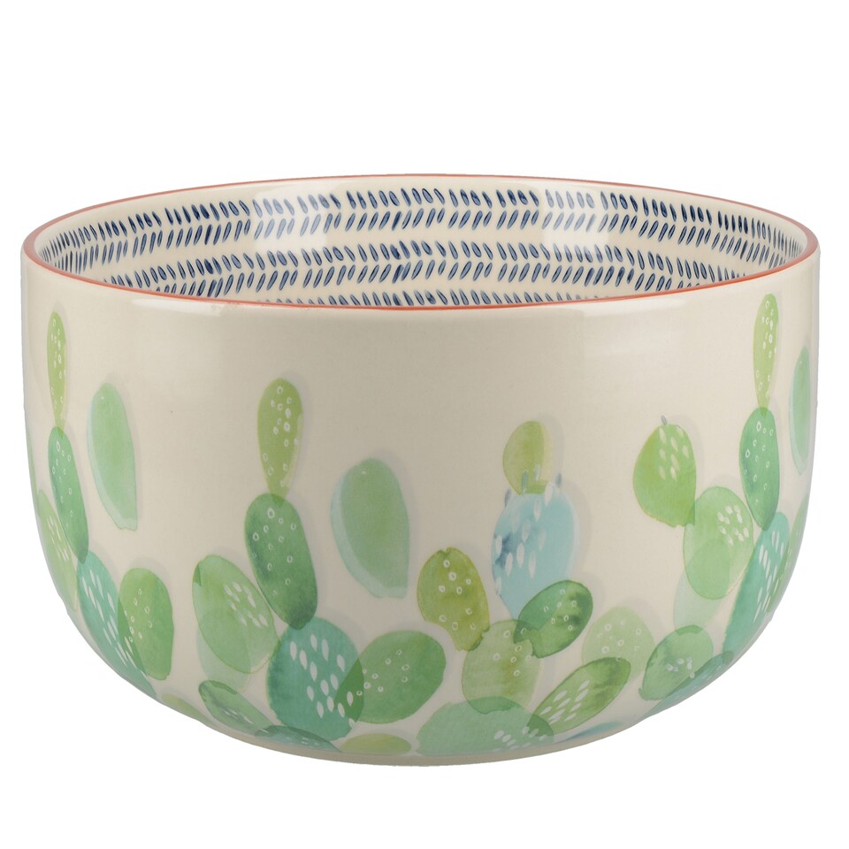 image 1 of Mikasa Salad Serving Bowl Multicolour Ceramic 24cm
