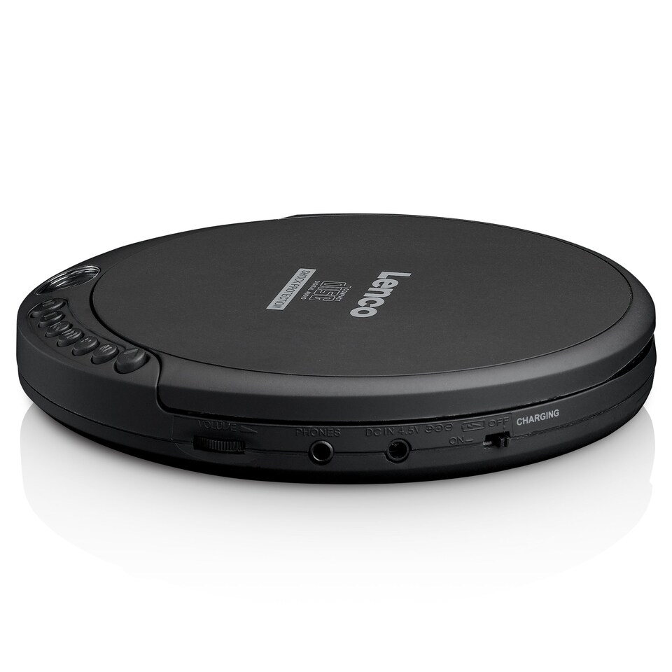 image 1 of LENCO CD-200 - Portable CD-player with anti-shock - Black