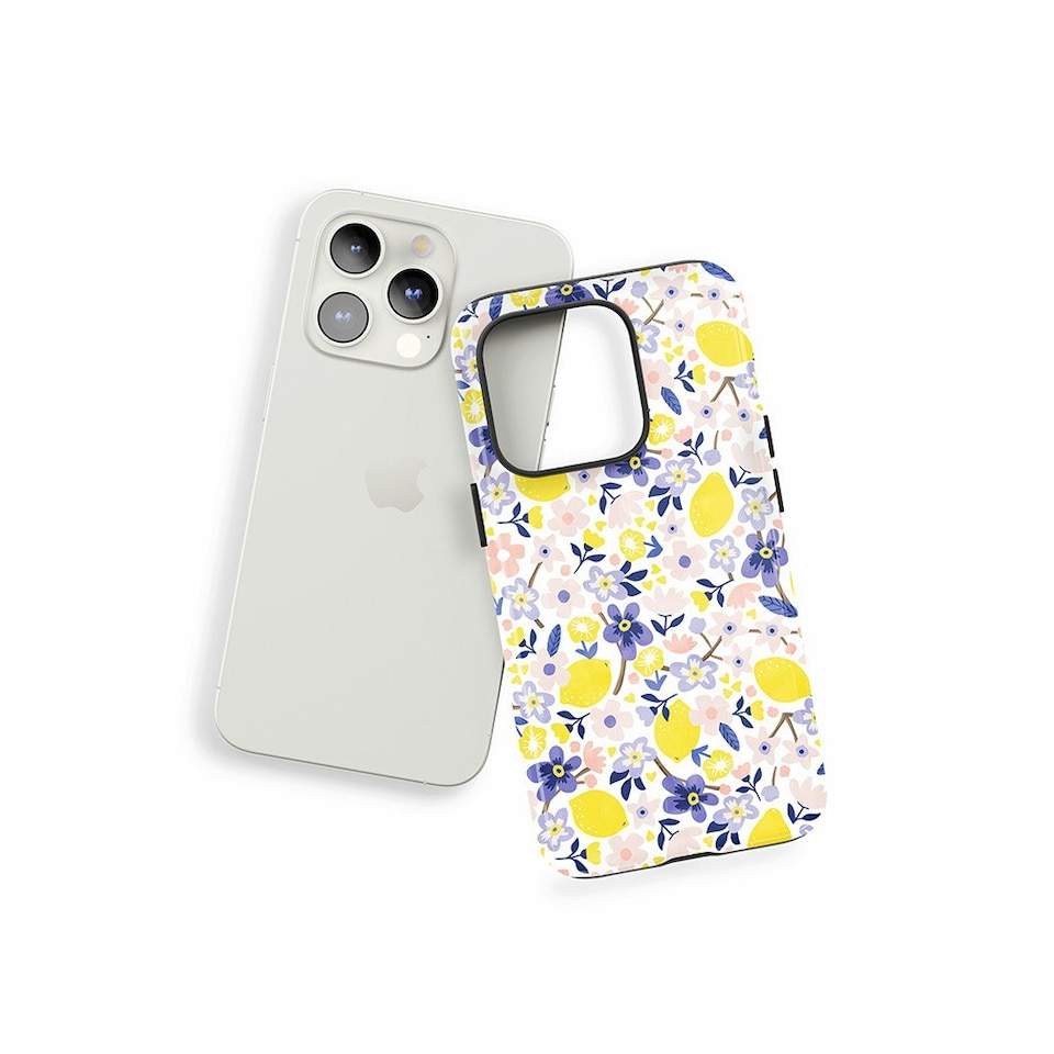 image 1 of Flora Lemon Phone Case | Multi | iPhone 15 Plus
Tough | iPhone 15 Plus
Tough