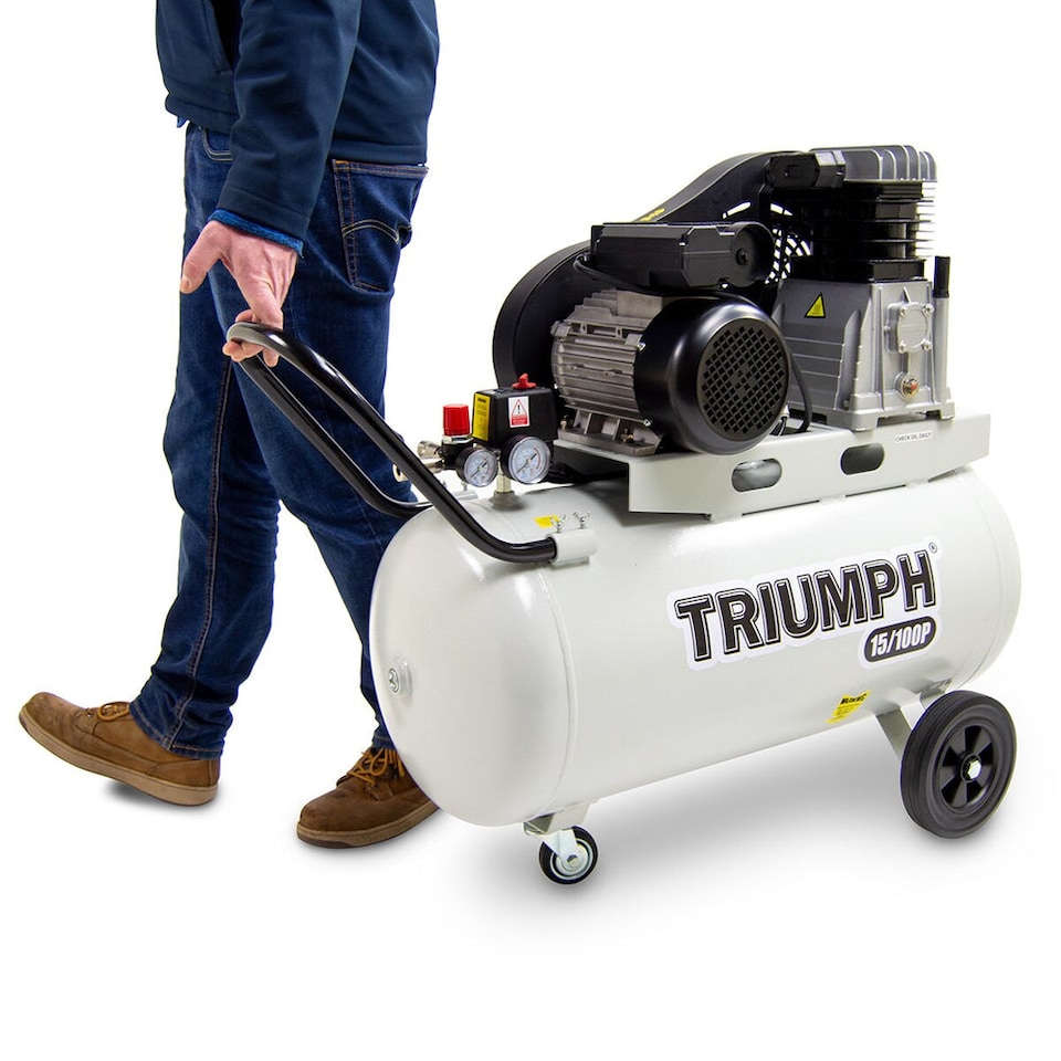 image 1 of Air Compressor Triumph 15-100P Industrial, 100L, 14.8CFM, 3HP