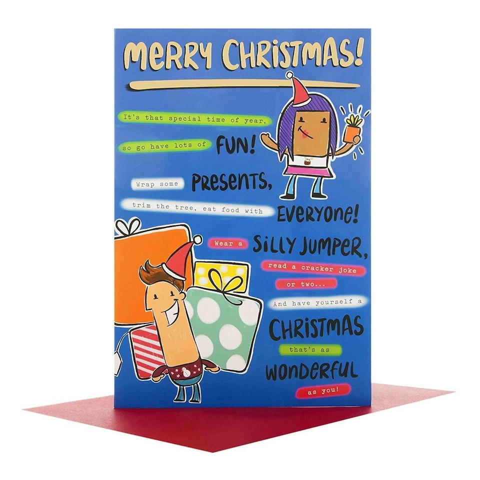 image 1 of Merry Christmas Card 'Wonderful'