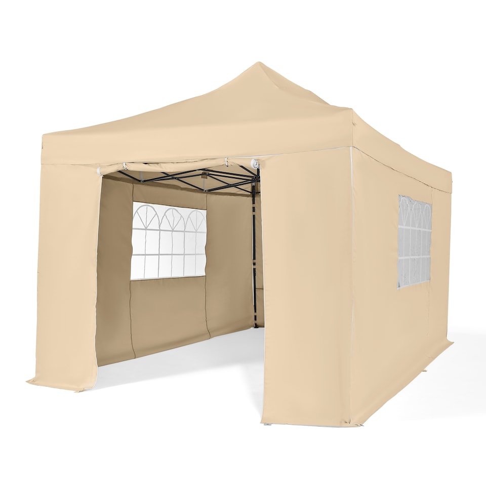 image 1 of All Seasons Gazebos 3x4.5 Superior Package Beige