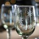 image 2 of Wine Glasses: 4 x Starry Skies Green Wine Glasses, Glass Green