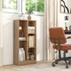 image 3 of COSTWAY 5-Cube Bookcase Wooden Storage Organizer White Yellow