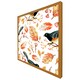 image 5 of Birds & leaves in autumn (Picutre Frame) White | M