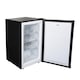 image 3 of SIA UCF50BL/E 50cm Black Freestanding Under Counter Freezer 80L