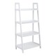 image 1 of Wally Bookcase with 4 Shelves in White