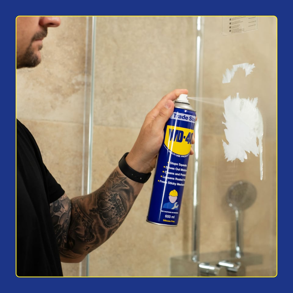 image 1 of WD-40 Original Multi-Use Lubricant Spray Clean & Protect Metal from Rust, 600ml, 2 Pack