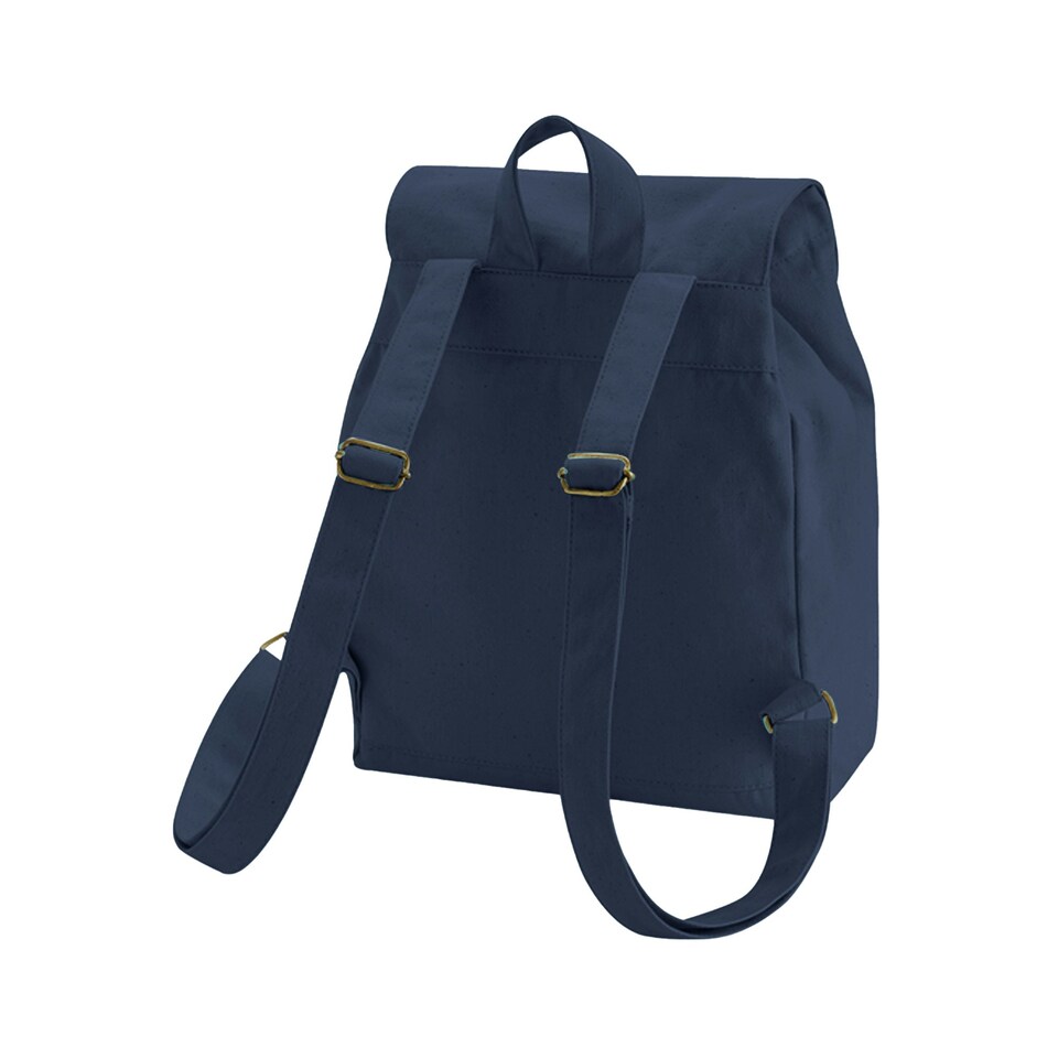 image 1 of Westford Mill EarthAware Mini Organic Backpack - French Navy - One Size