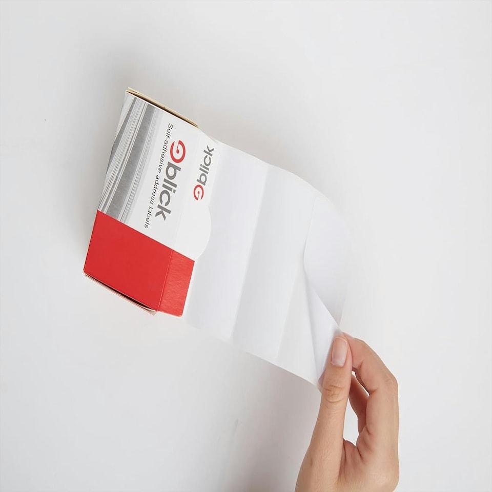image 1 of Pack of 250 Blick Address Label Roll 36x89mm