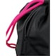 image 3 of Bagbase Icon Drawstring Bag - Black/Fuchsia - One Size Black | One Size