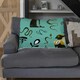image 2 of Hand Painting Abstract, Ancient Egypt Horus Eye Signs (Blanket)