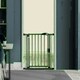 image 2 of Bettacare Auto Close Stair Gate, 75cm - 82cm, Slate Grey, Pressure Fit Safety Gate, Baby Gate