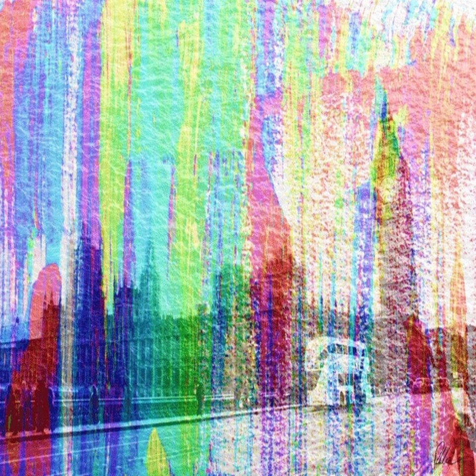 image 1 of Rainbow Bridge (Canvas Print) 12" x 18"