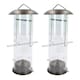image 1 of 2PK Small Deluxe Bird Feeder Nyjer Seed Holder Hanging Feed Station Wild Birds