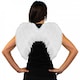 image 1 of Pack of 2 White Feathered Wings White | One Size