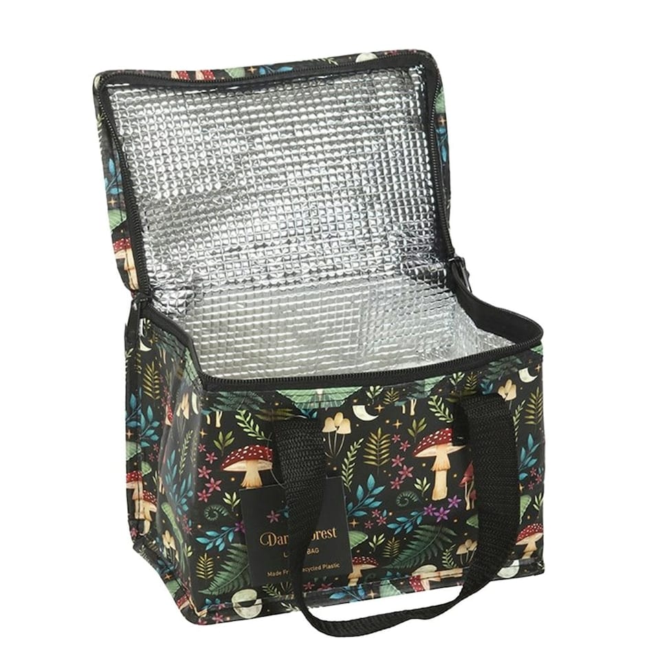 image 1 of Something Different Dark Forest Printed Lunch Bag - Multicoloured - One Size