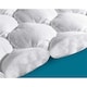 image 4 of Ezysleep Deep Fill Cloud Like Super Soft Mattress Topper Box Stitch Comfort | White