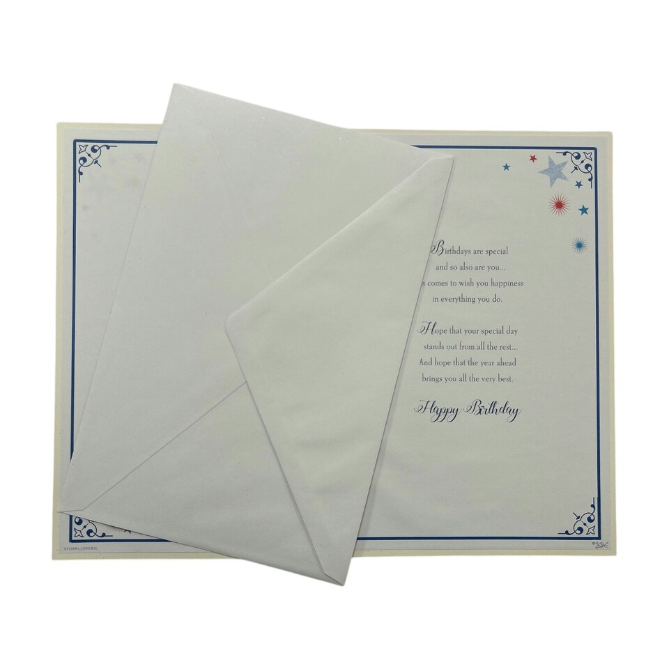 image 1 of Age 50 Sport Car Design Sentimental Birthday Card