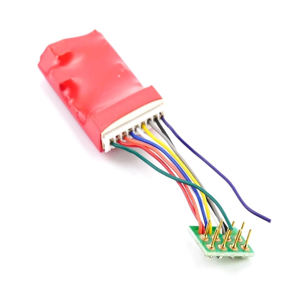 image 1 of Gaugemaster DCC Ruby Series 2fn Standard DCC Decoder 8 Pin