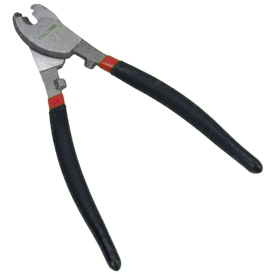 image 1 of 8" cable cutter / wire cutter cutting / snip / plier double dipped handles TE616