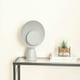 image 2 of ValueLights Saffy Matt Grey Metal Integrated LED Metallic Shade Table Lamp