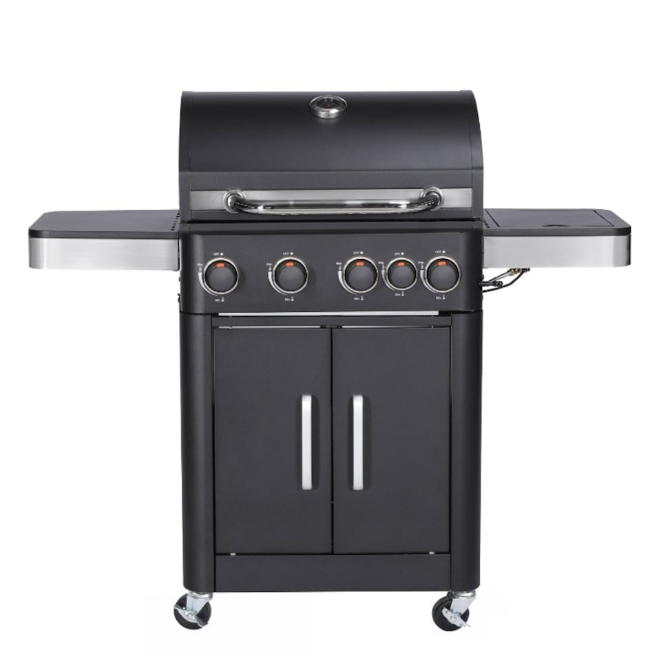 image 1 of Woodland Grill 4+1 Burner Gas BBQ - OC01BQ41005