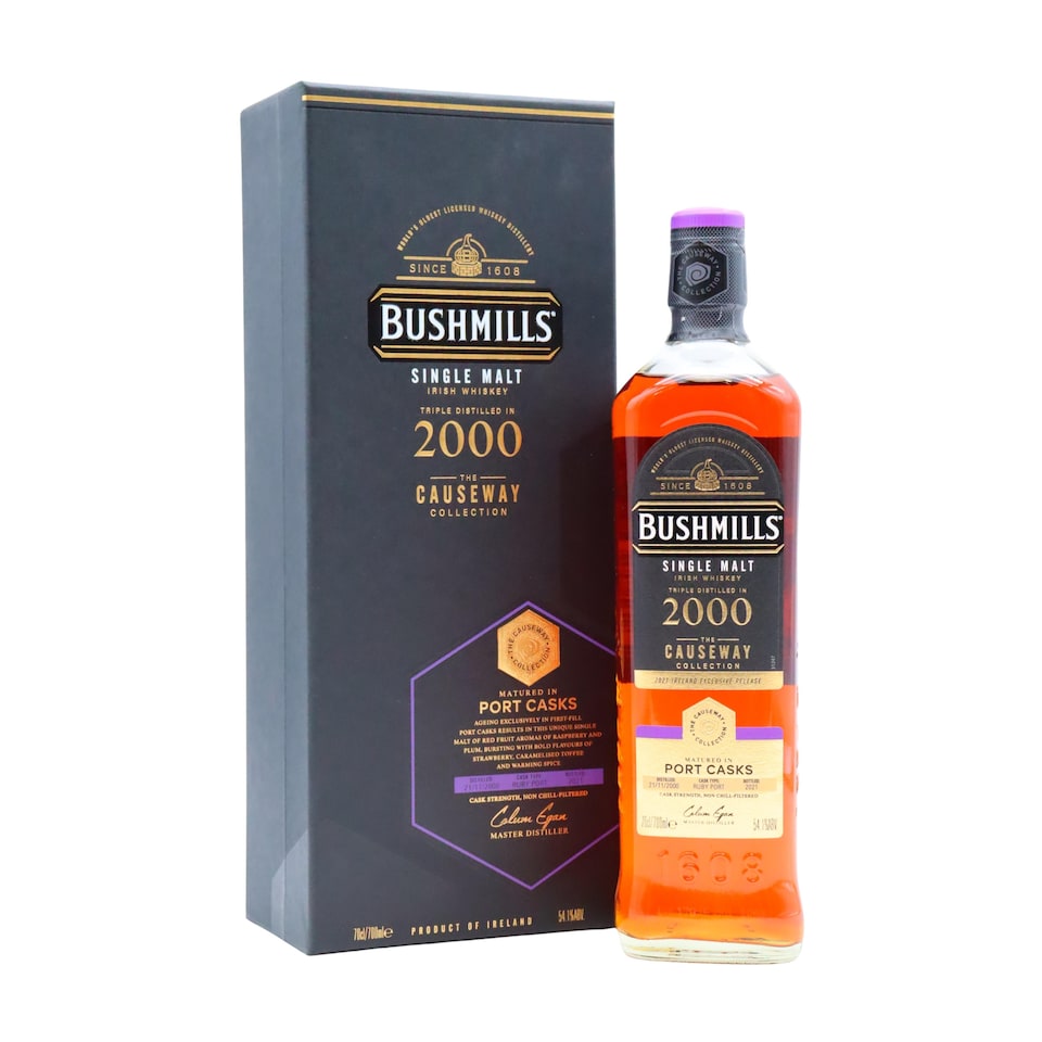 image 1 of Bushmills - The Causeway Collection - Port Cask Finished 2000 20 year old Whiskey | Multi | Whiskey | 1