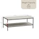 image 3 of Vida Designs Brooklyn Coffee Table Industrial Side Living Room Table, Grey
