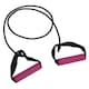 image 3 of Resistance Tube Bands with Handles Set of 3 Yoga Gym Workout Fitness Exercise