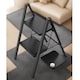 image 8 of Gr8 Home 2 Step Ladder Black Folding Stool Non Slip Heavy Duty Carbon Steel Lightweight