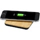 image 2 of Avenue Leaf Wireless Charging Pad - Brown/Black - One Size