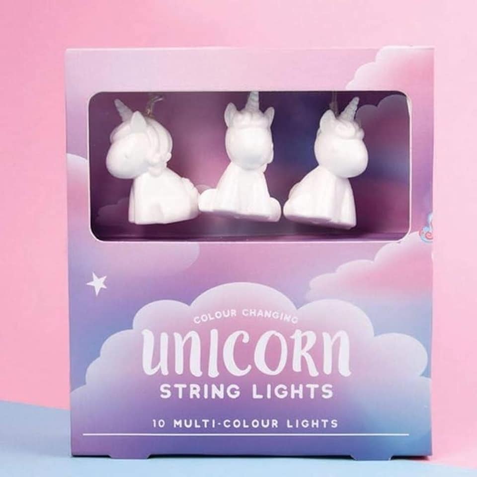 image 1 of Unicorn Colour Changing LED String Lights Approx 200cm Length | Multi | 1