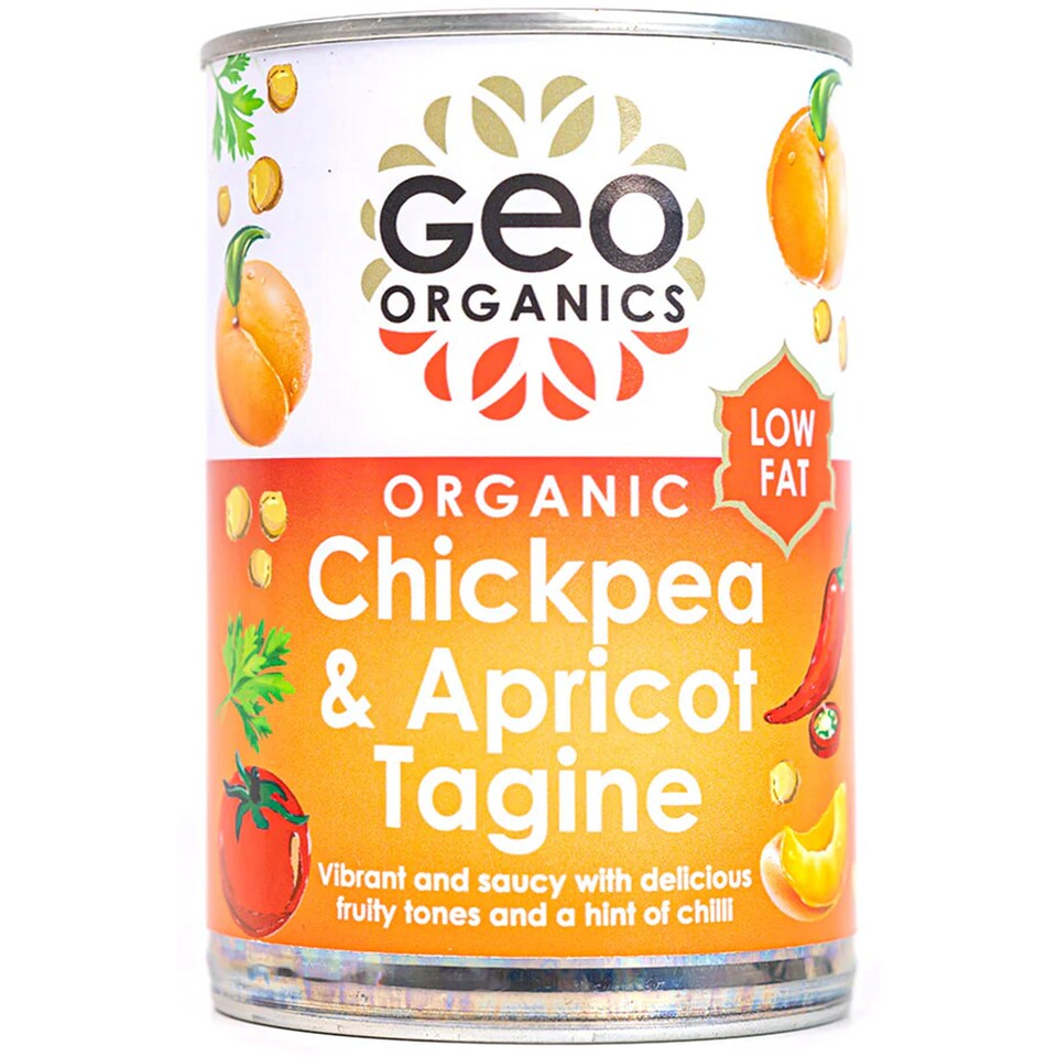 Organic Chickpea & Apricot Tagine 400g (Geo Organics)