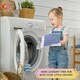 image 3 of 5 x  Small Net Washing Bags for Laundry with Strong Zip (31 x 36 cms) White