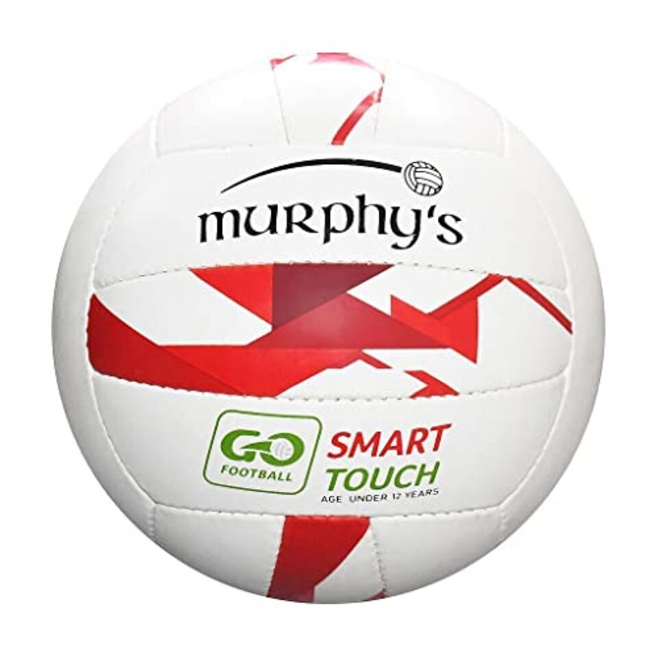image 1 of Murphy's Unisex Gaf1003 Gaelic Footballs, White, 4 Smart Touch UK