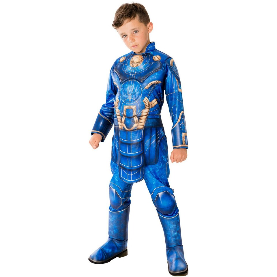 image 1 of The Eternals Boys Ikaris Costume - Blue/Gold - 7-8 Years 7