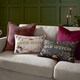 image 6 of Furn Bad Witch Embroidered Velvet Cushion | Black | Black Magic