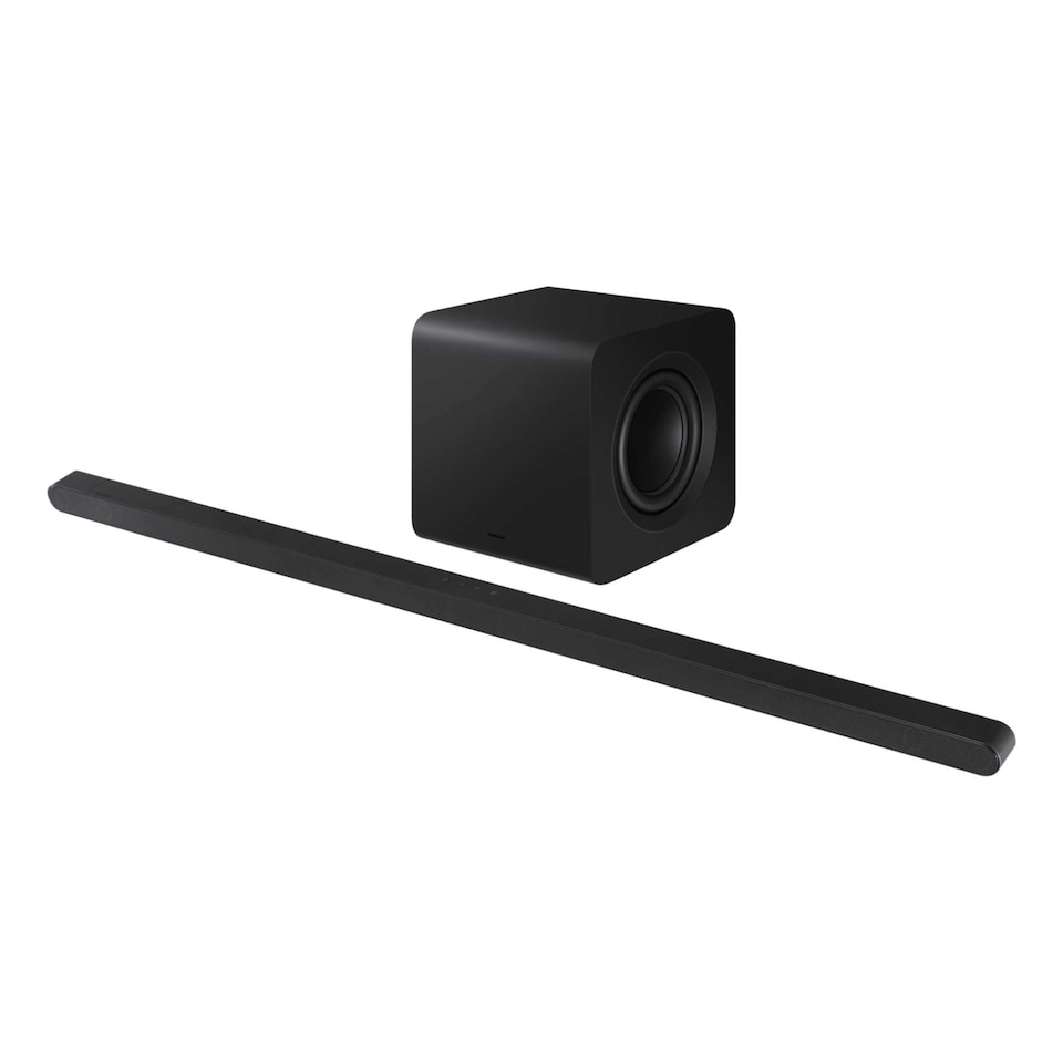 image 1 of Samsung 3.1.2 ch Ultra Slim Soundbar with Wireless Sub Woofer - Black HW-S800D