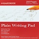image 3 of Easynote Quality Plain Writing Pad With Guide Sheet 200 Pages 135x170mm