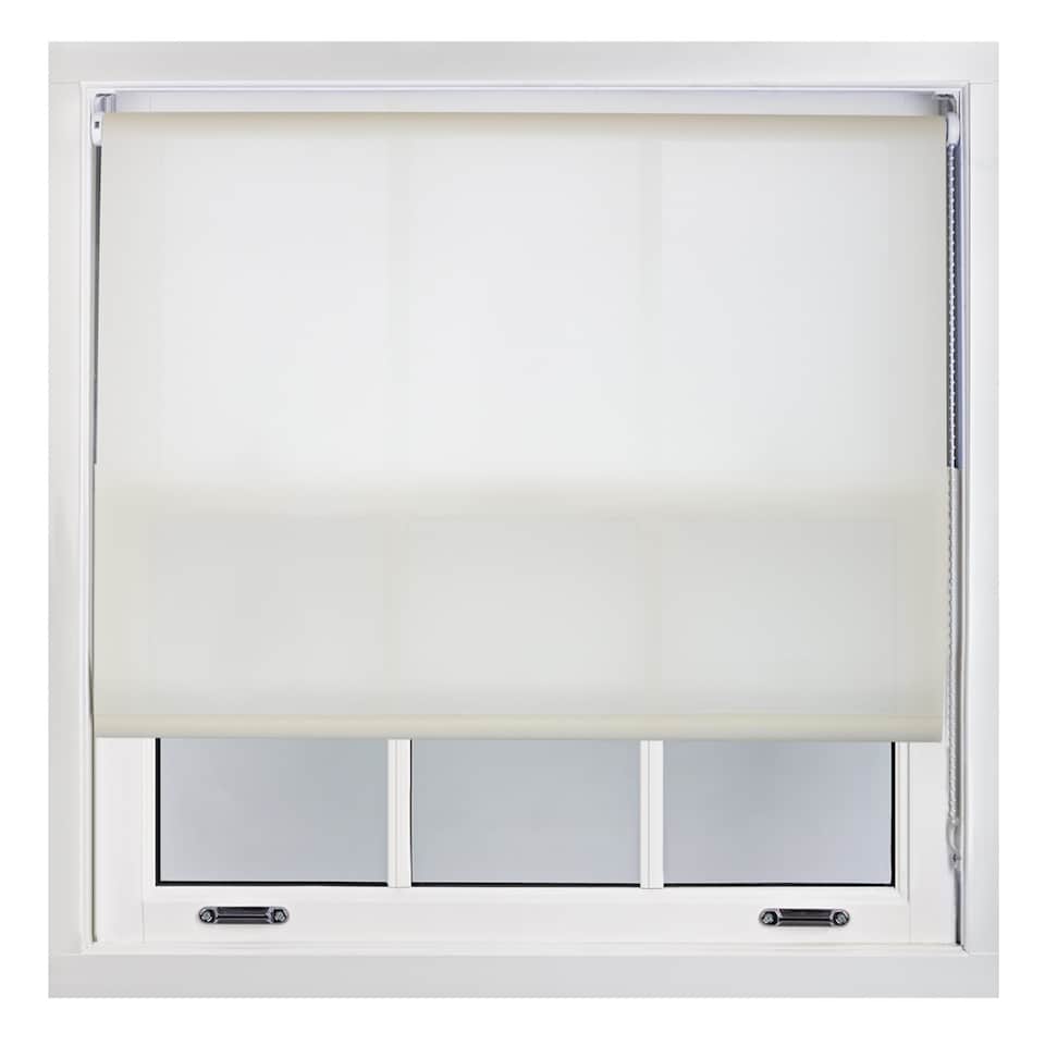 image 1 of 140cm Wide Daylight Roller Blind 165cm Drop | Cream | Cream
