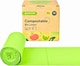 image 1 of Biofuture 10L x 150 Compostable Bin Liners | Home Compostable & Council Approved | Fits 9-11L Kitchen Food Waste Bins | EN13432 Certified & TUV Certified