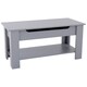 image 10 of Vida Designs Lift Up Coffee Table With Storage Compartment & Shelf, Grey