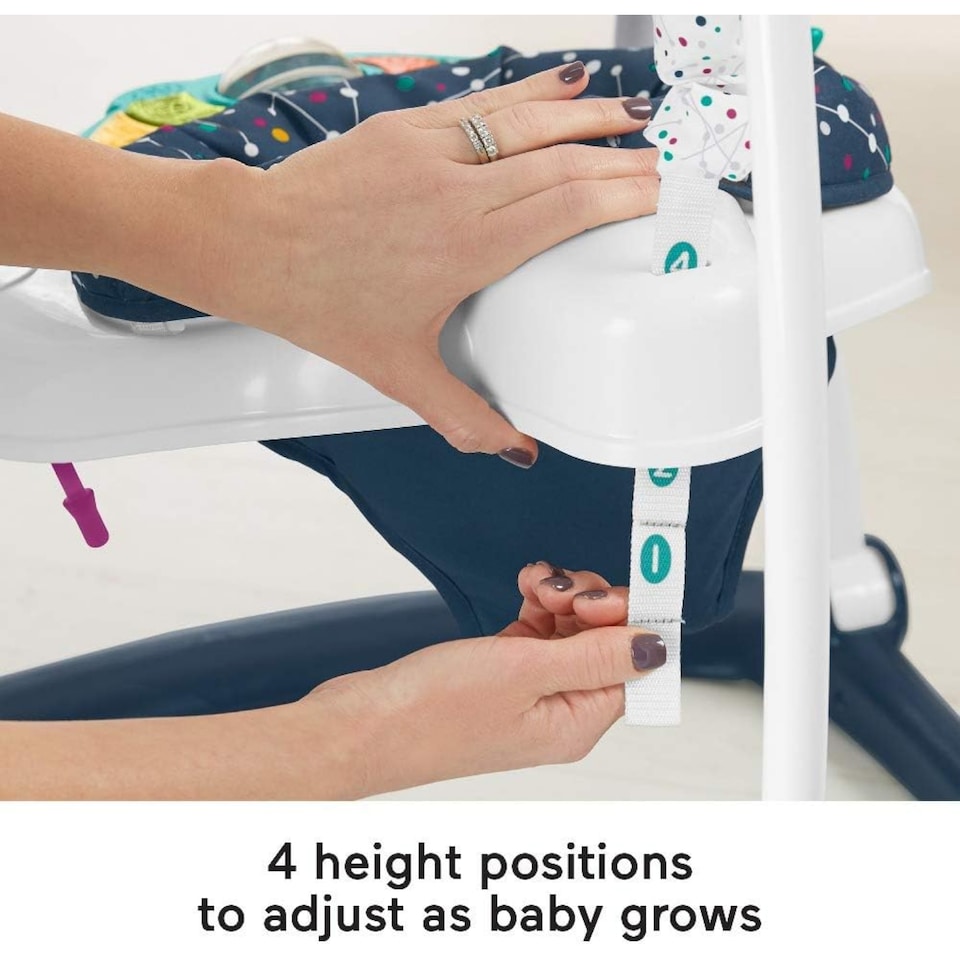 image 1 of Fisher Price SpaceSaver Jumperoo Activity Centre