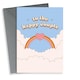 image 1 of Pretty Rainbow Wedding Card