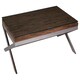 image 1 of Interiors by Premier Natural Coffee Table With Cross Base Brown