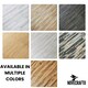 image 2 of Self Adhesive Floor Planks | 36x5.98in (91.4x15.2cm) Each | Peel & Stick Vinyl Flooring | Slatewood Flow Effect | Waterproof Tiles for Home DIY Floors Brown | 4.17 sqm