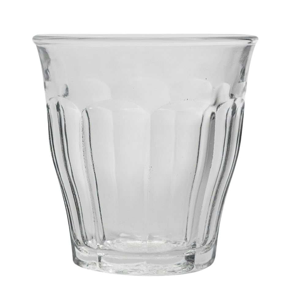 image 1 of Duralex Picardie Drinking Glasses - 310ml Tumblers for Water, Juice - Clear - Pack of 6 Clear