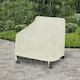 image 8 of Outsunny Furniture Cover Single Chair Protector 600D Oxford 68x87x44-77cm White